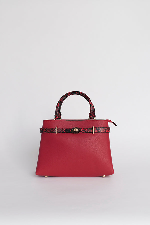 Sac serpent clearance rouge