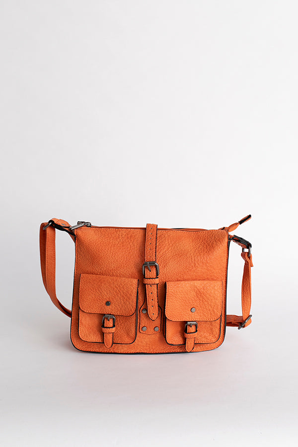 Sac à bandoulière MANDOLINE orange