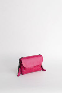 Sac à bandoulière rose fuchsia