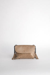 Sac à bandoulière beige