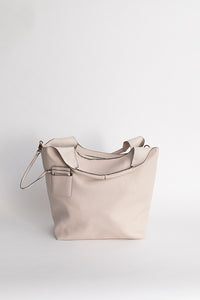 Sac à main MANDOLINE beige (ensemble 2 pièces)