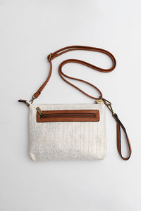 Pochette blanc et or MANDOLINE