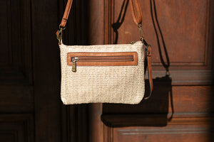 Pochette blanc et or MANDOLINE