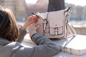 Sac à bandoulière MANDOLINE beige